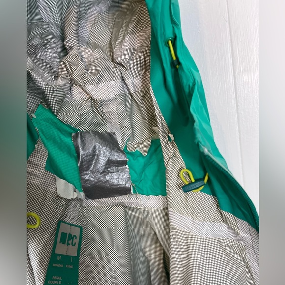 MEC Hydrofoil Stretch Jacket Turquoise Sz M - Picture 9 of 11